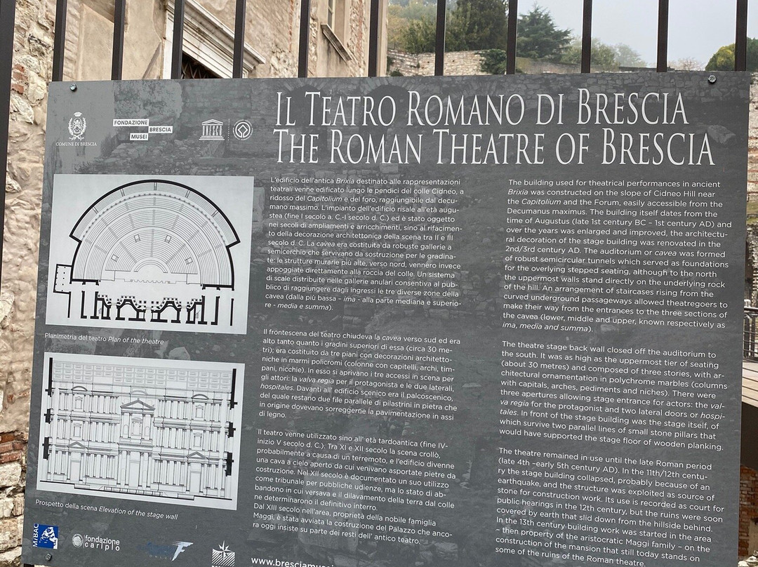 Teatro Romano-布雷西亚必去景点