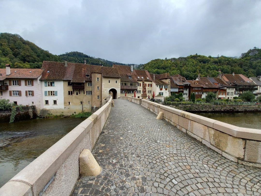 Pont St-Jean-Saint-Ursanne必去景点