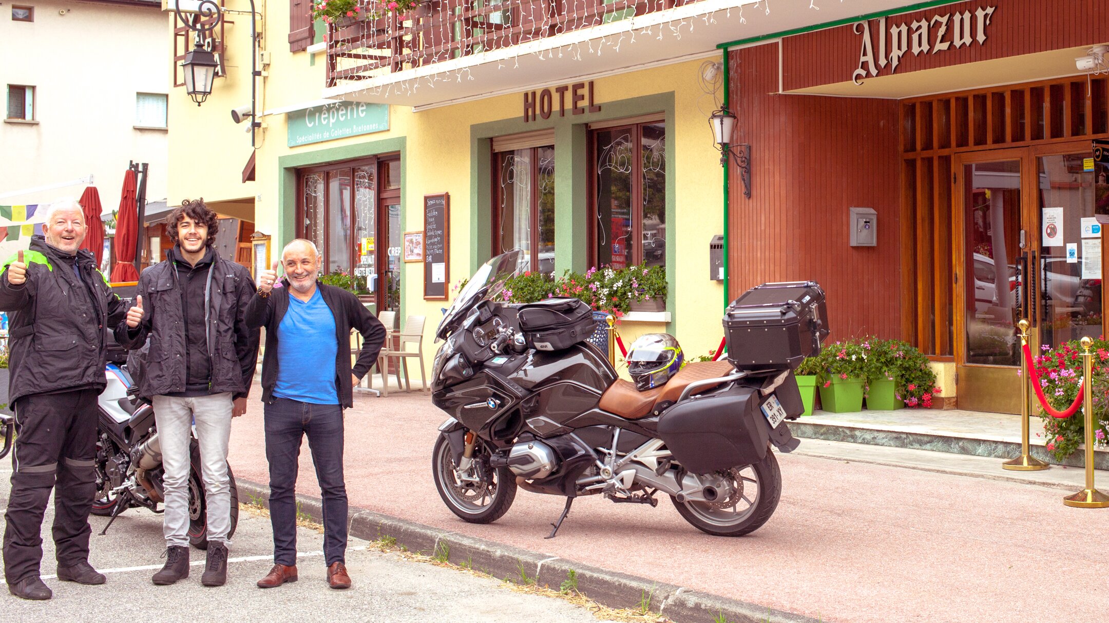 Hôtel l'Alpazur-浴室