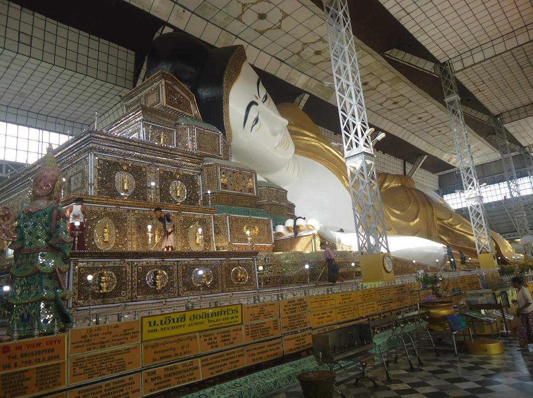 Shwethalyaung Buddha-勃固必去景点