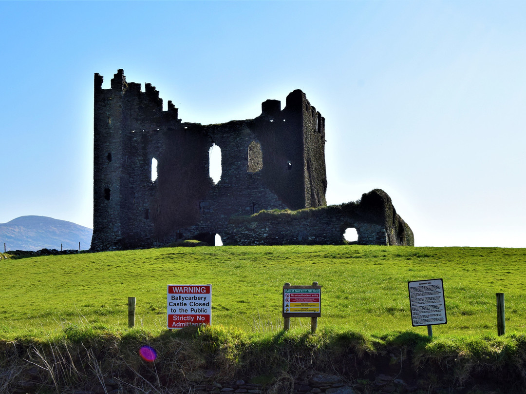 Ballycarbery Castle-Cahersiveen必去景点