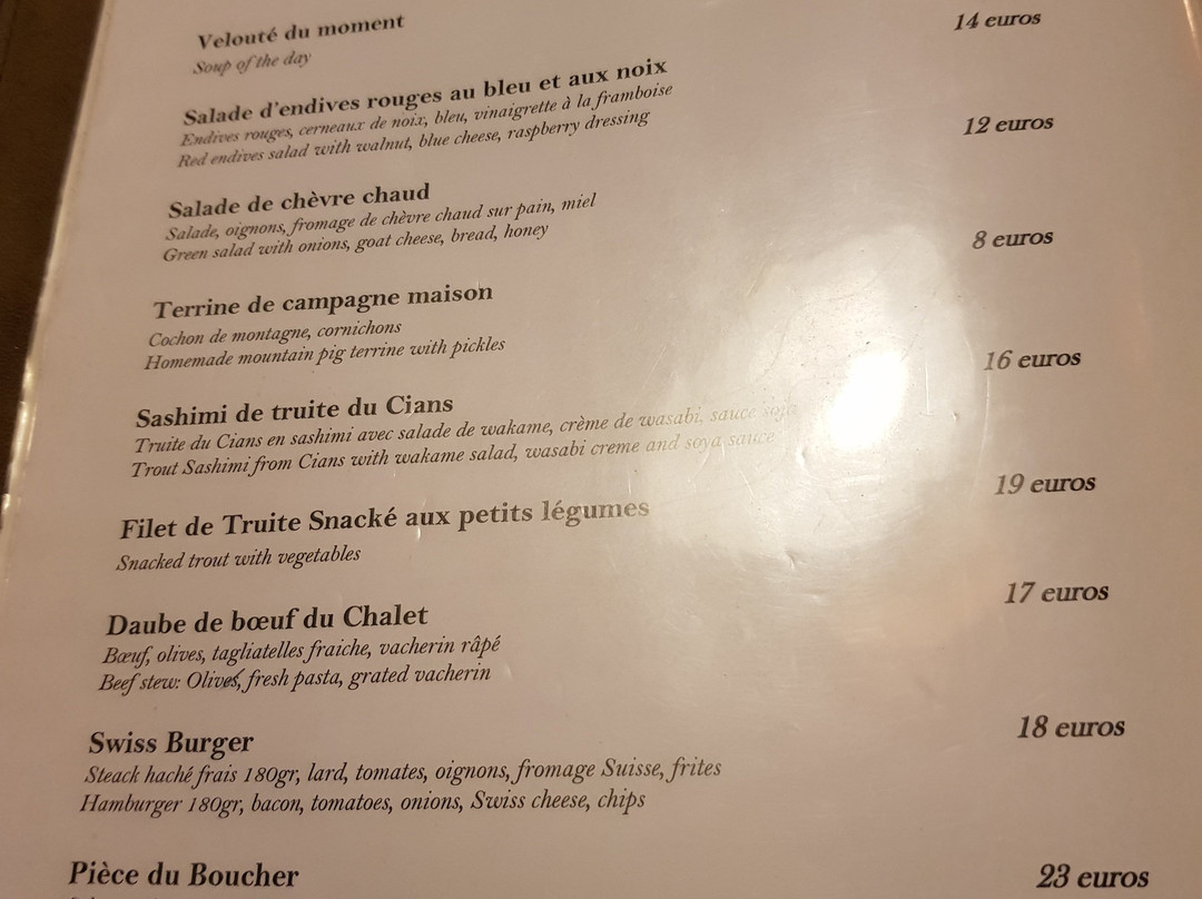 Le Chalet Suisse主图