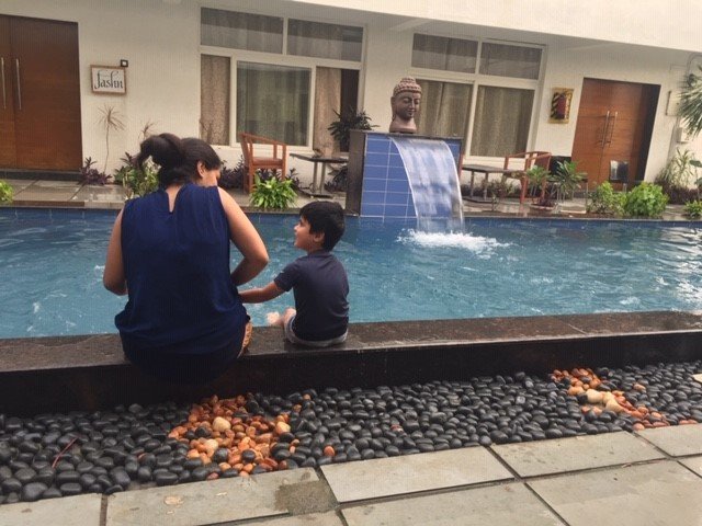 Nirvana Boutique Hotel-泳池