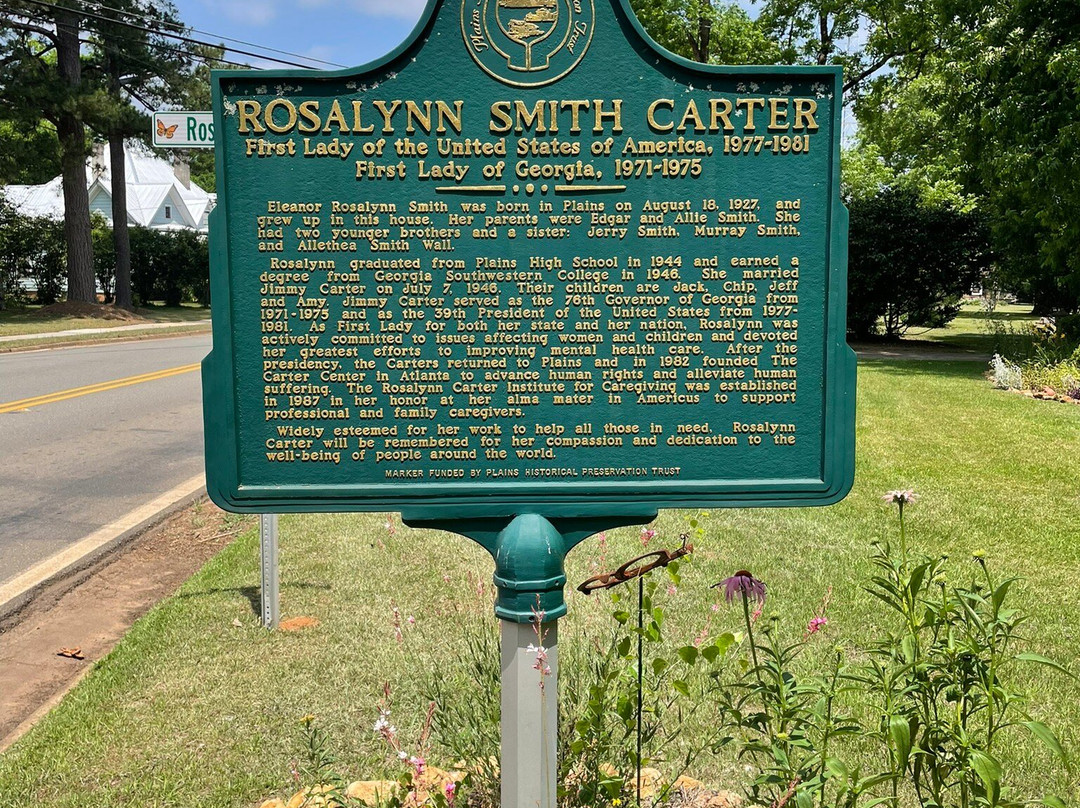 Rosalynn Carter's Childhood Home