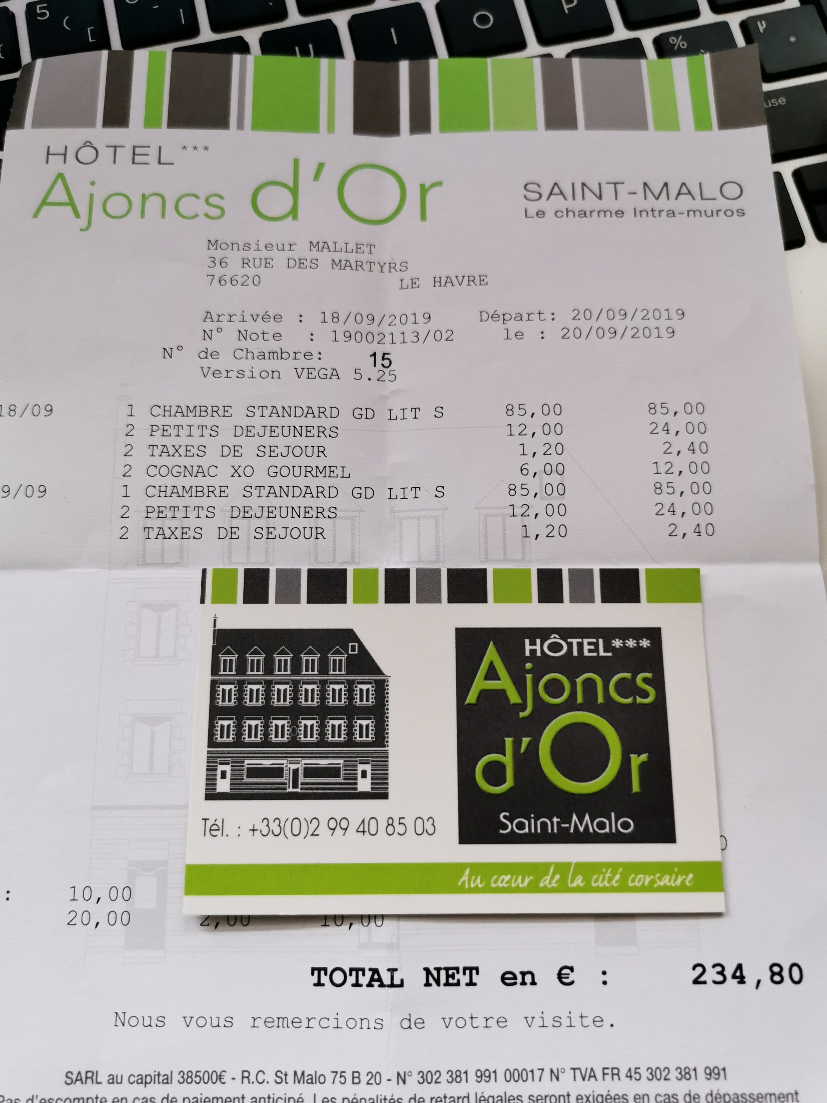 Hotel Les Ajoncs d'Or-浴室
