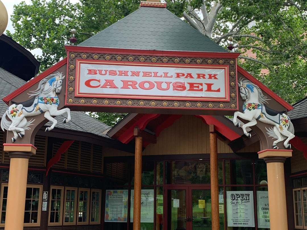 Bushnell Park Carousel-哈特福德必去景点