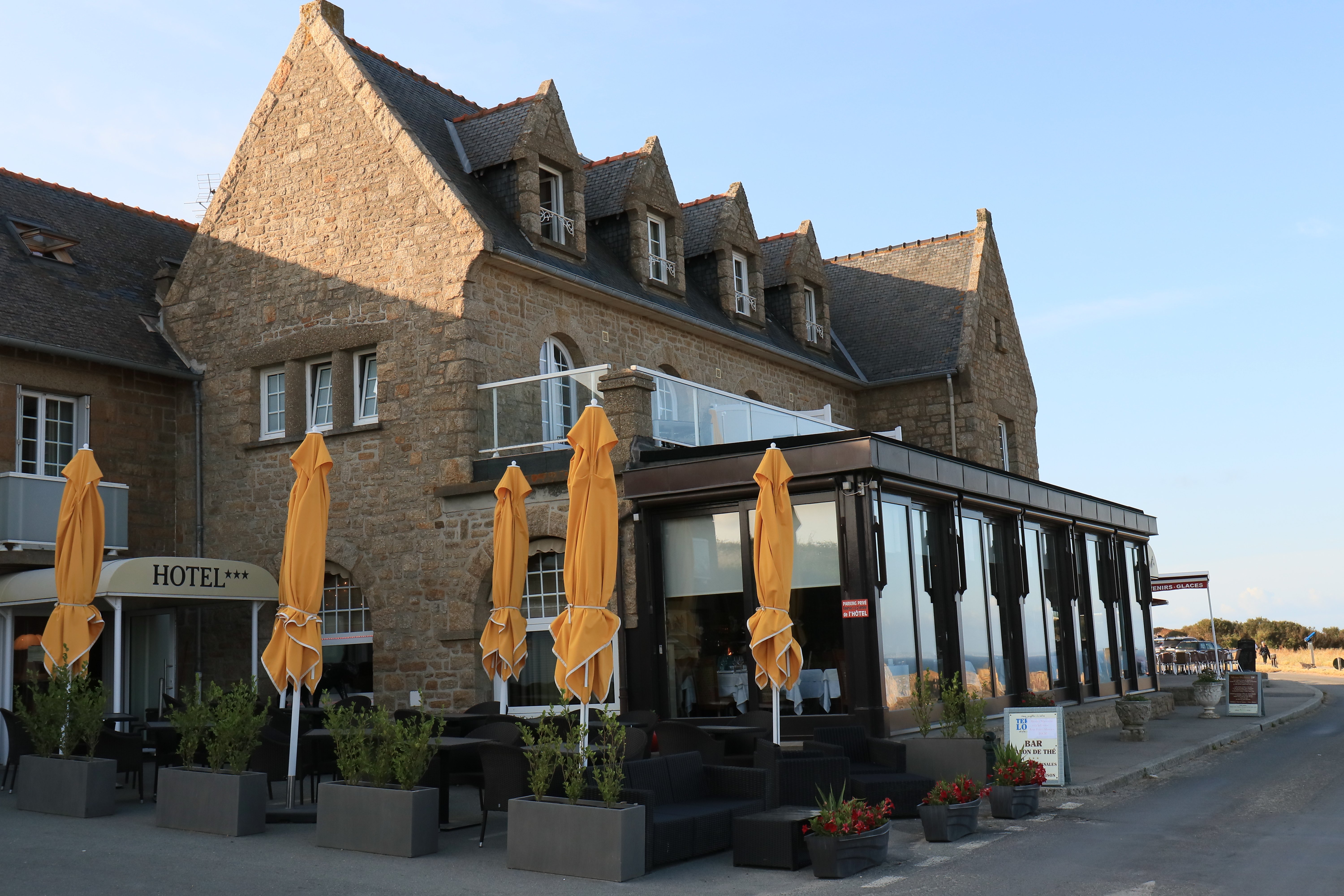 Hotel Restaurant Pointe du Grouin-浴室