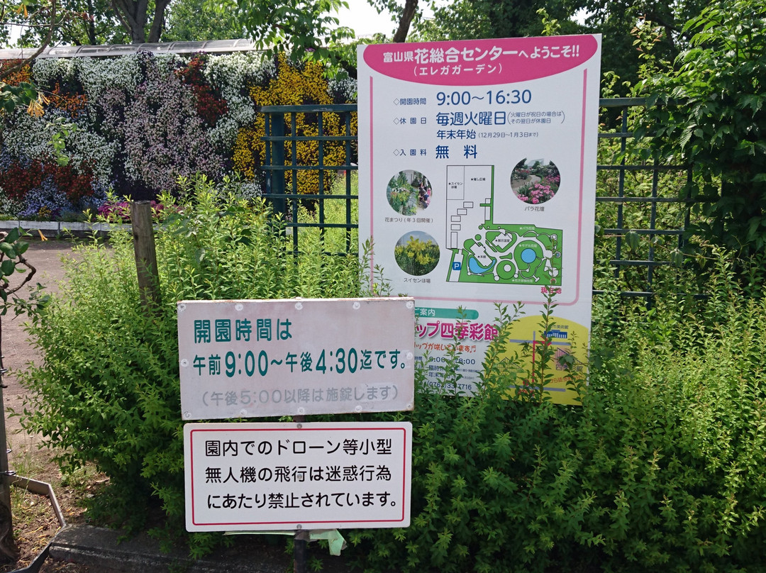 Toyam Prefecture Flower Center景点图片