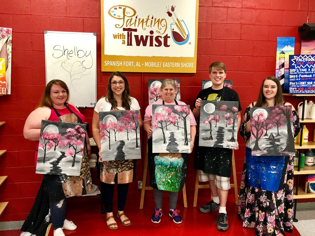 Painting with a Twist-Spanish Fort必去景点