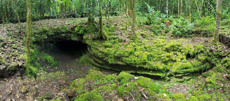 Aopo Lava Tubes-萨瓦伊岛必去景点