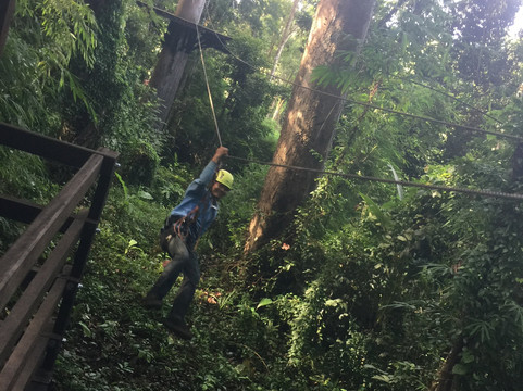 Mayura Zipline at Waterfall-森莫诺隆必去景点