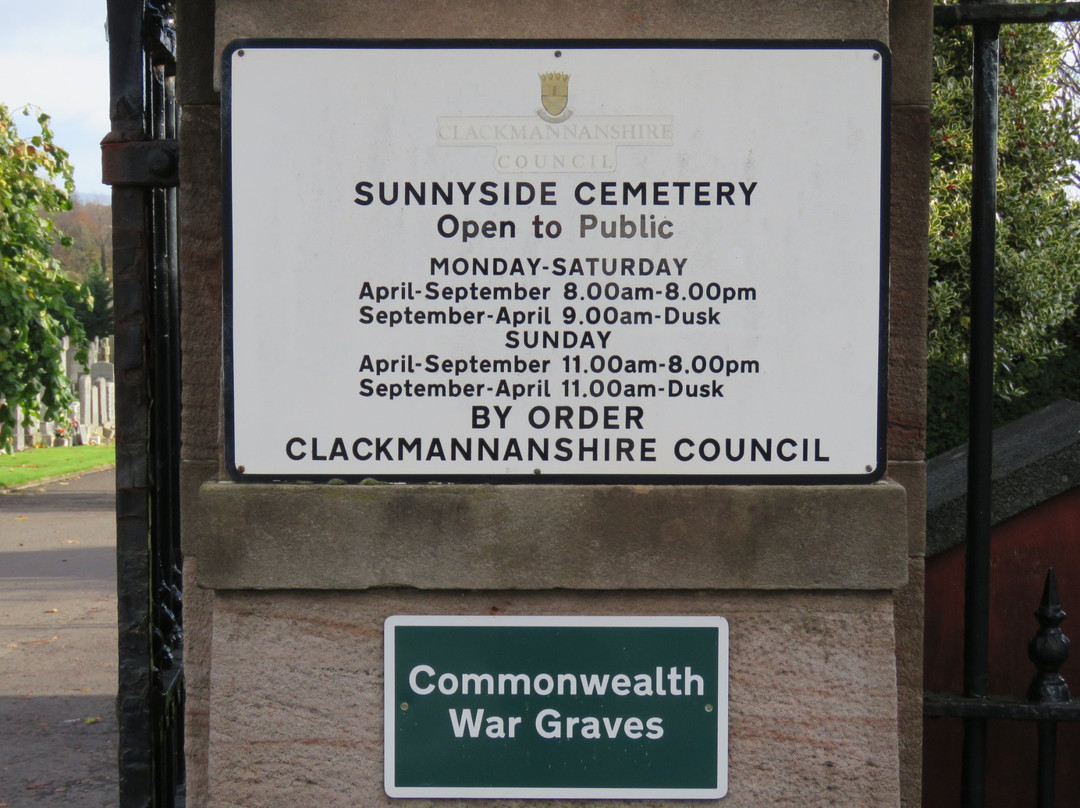 Sunnyside Cemetery-Sauchie必去景点