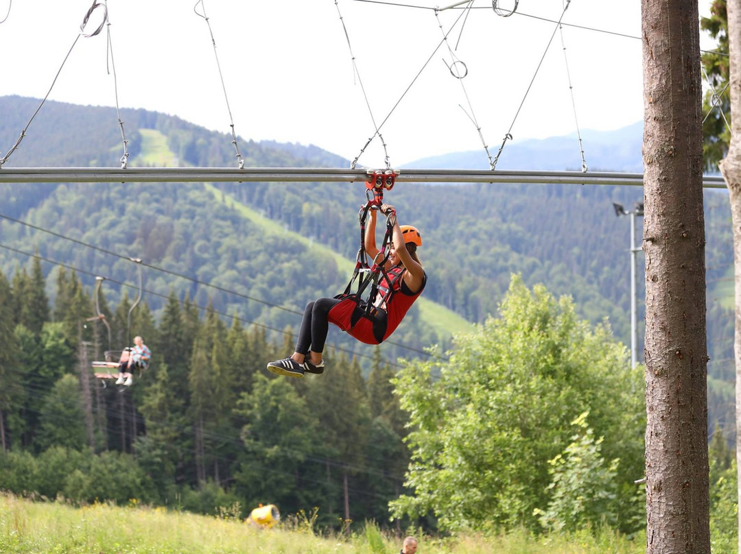 Roller Coaster Zipline-Polyanytsya必去景点