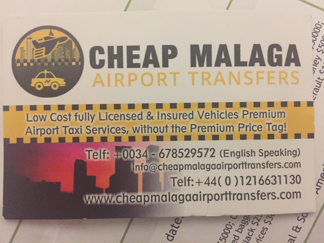 Cheap Malaga Airport Transfers-马拉加必去景点