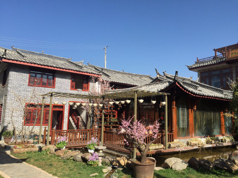 港集·一杯茶中式庭院（束河古镇店）主图