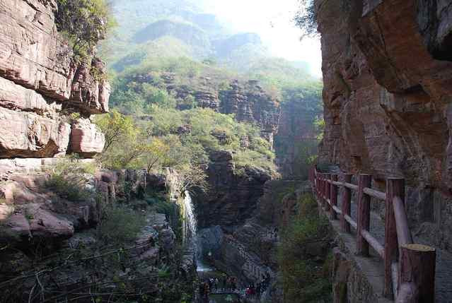 云台山地质公园景点图片