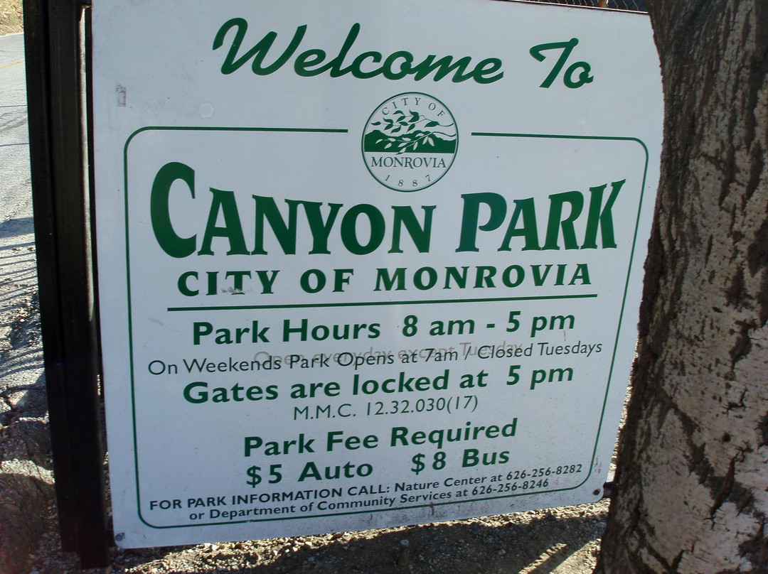 Monrovia Canyon Park-蒙罗维亚必去景点