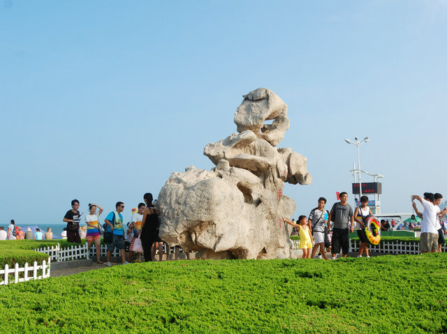 万平口海滨广场-日照市必去景点