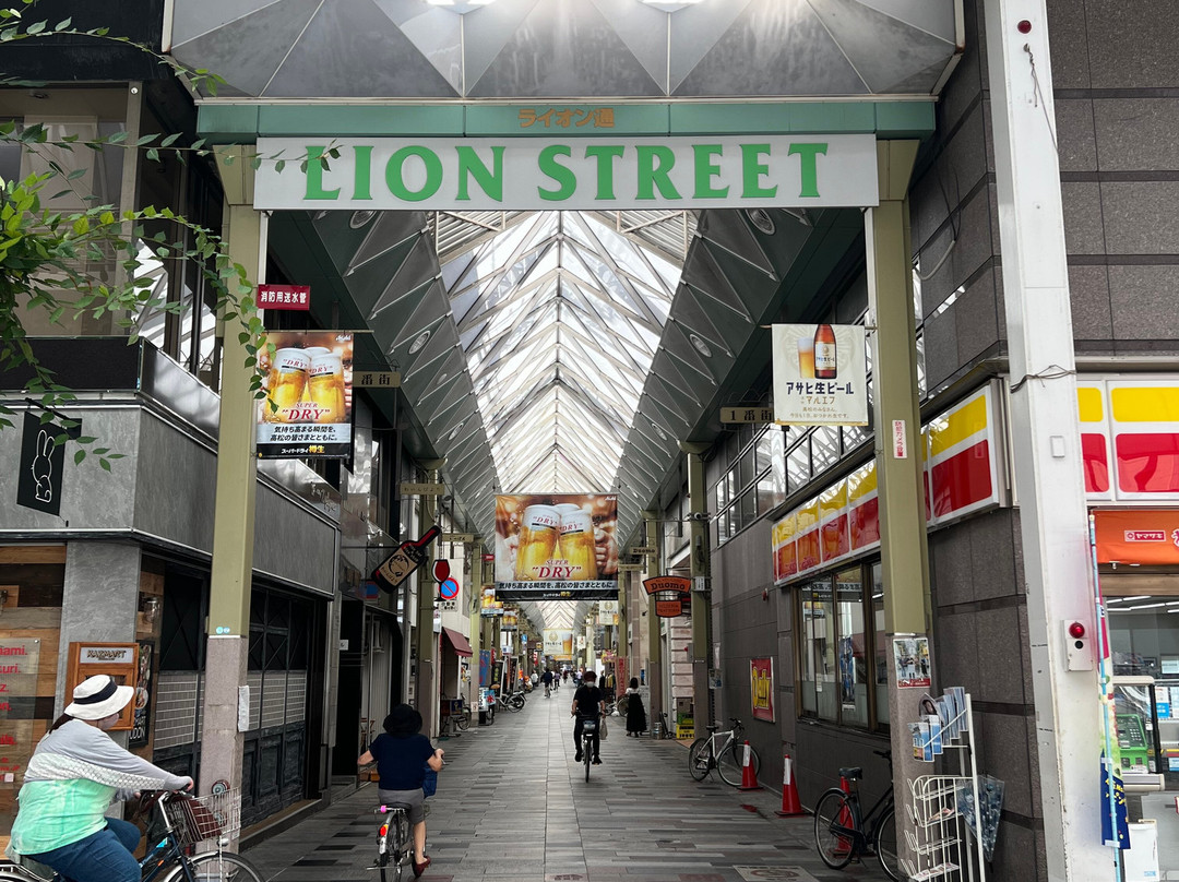 Takamatsu Lion Dori Shopping Street-高松市必去景点