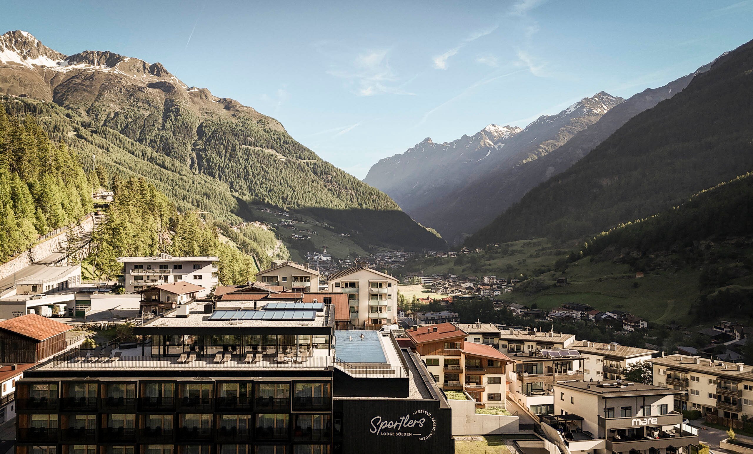 Sportlers Lodge Sölden-浴室