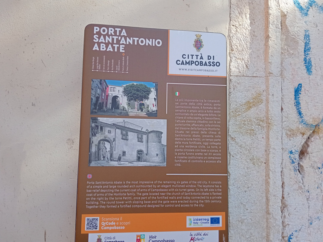 Porta Sant'Antonio abate-坎波巴索必去景点