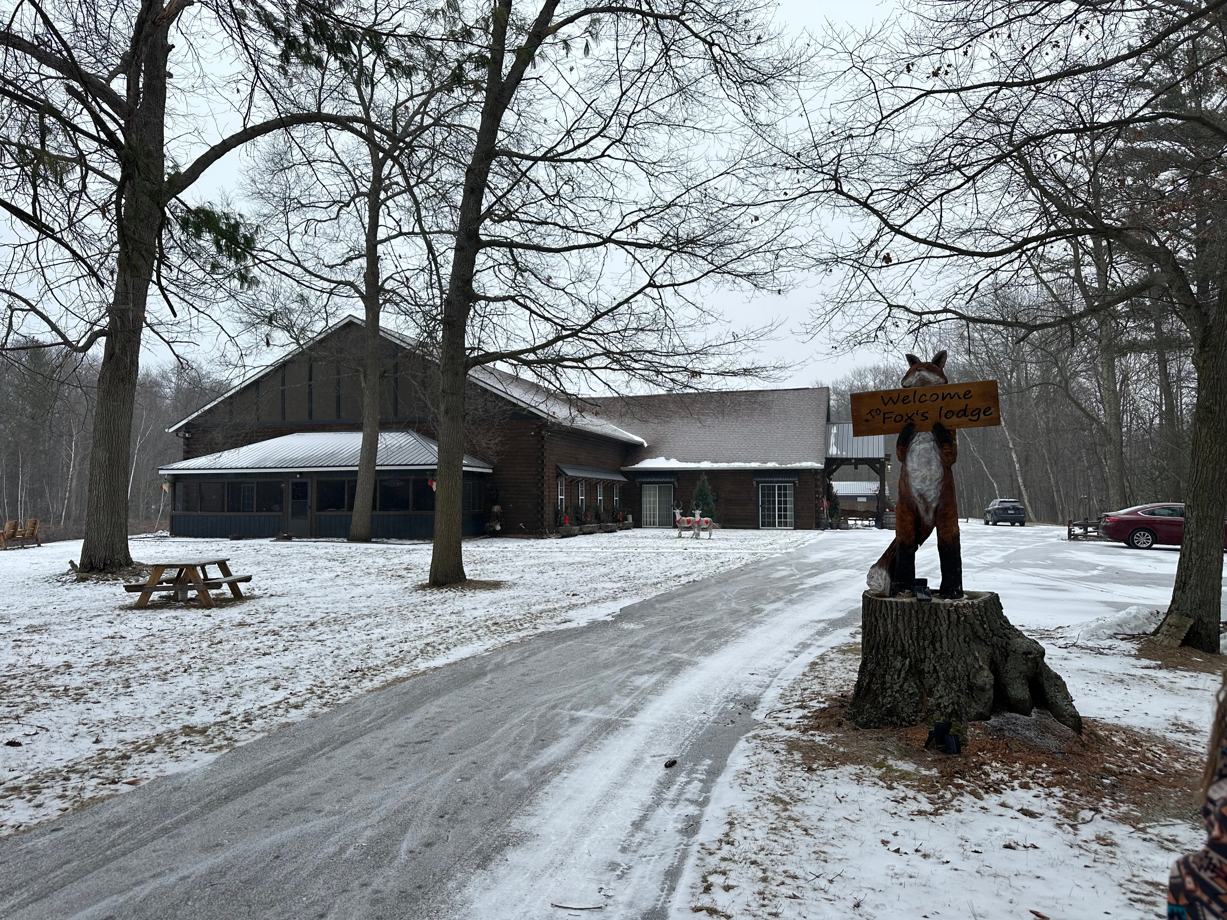 Fox's Lodge at Oak Pointe Bed and Breakfast-浴室
