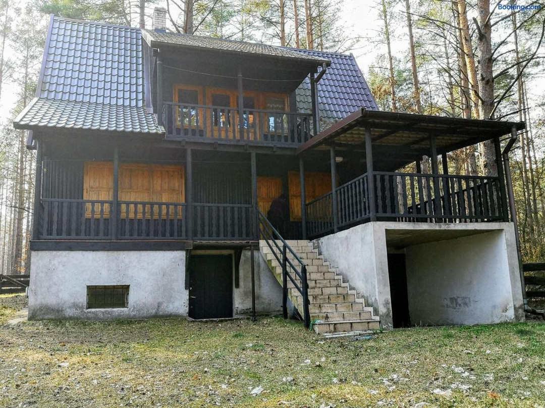 Warchaly Near Szczytno, Rustic Lodge at Lake