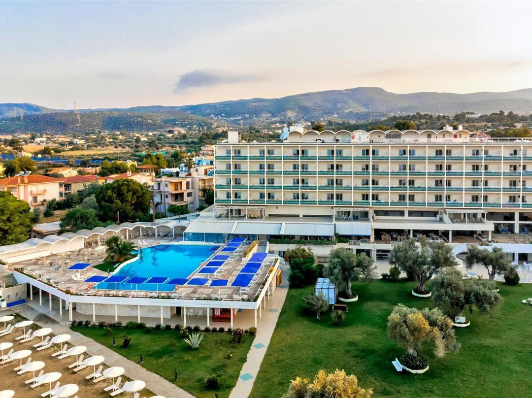 Lefkandi酒店住宿-Palmariva Beach Hotel