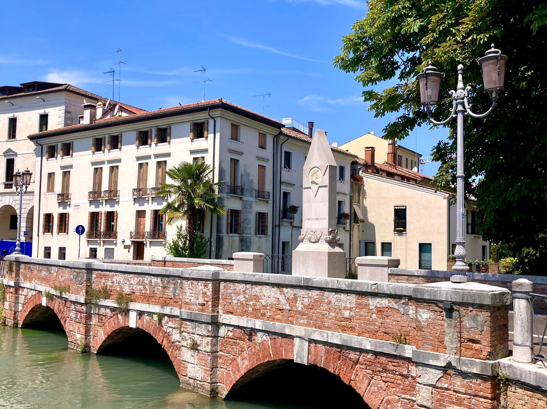 La Memoria di Dante - Stele Lapidea Sul Ponte Dante-特雷维索必去景点