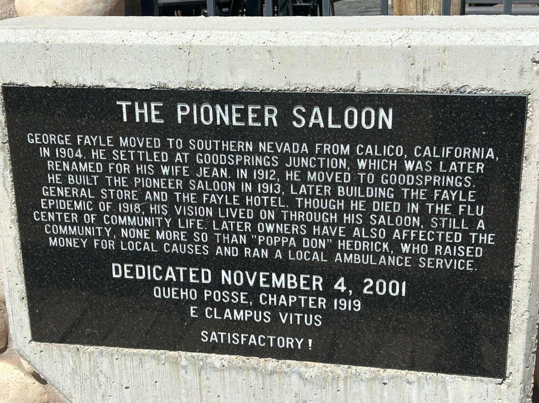 Pioneer Saloon-Goodsprings必去景点