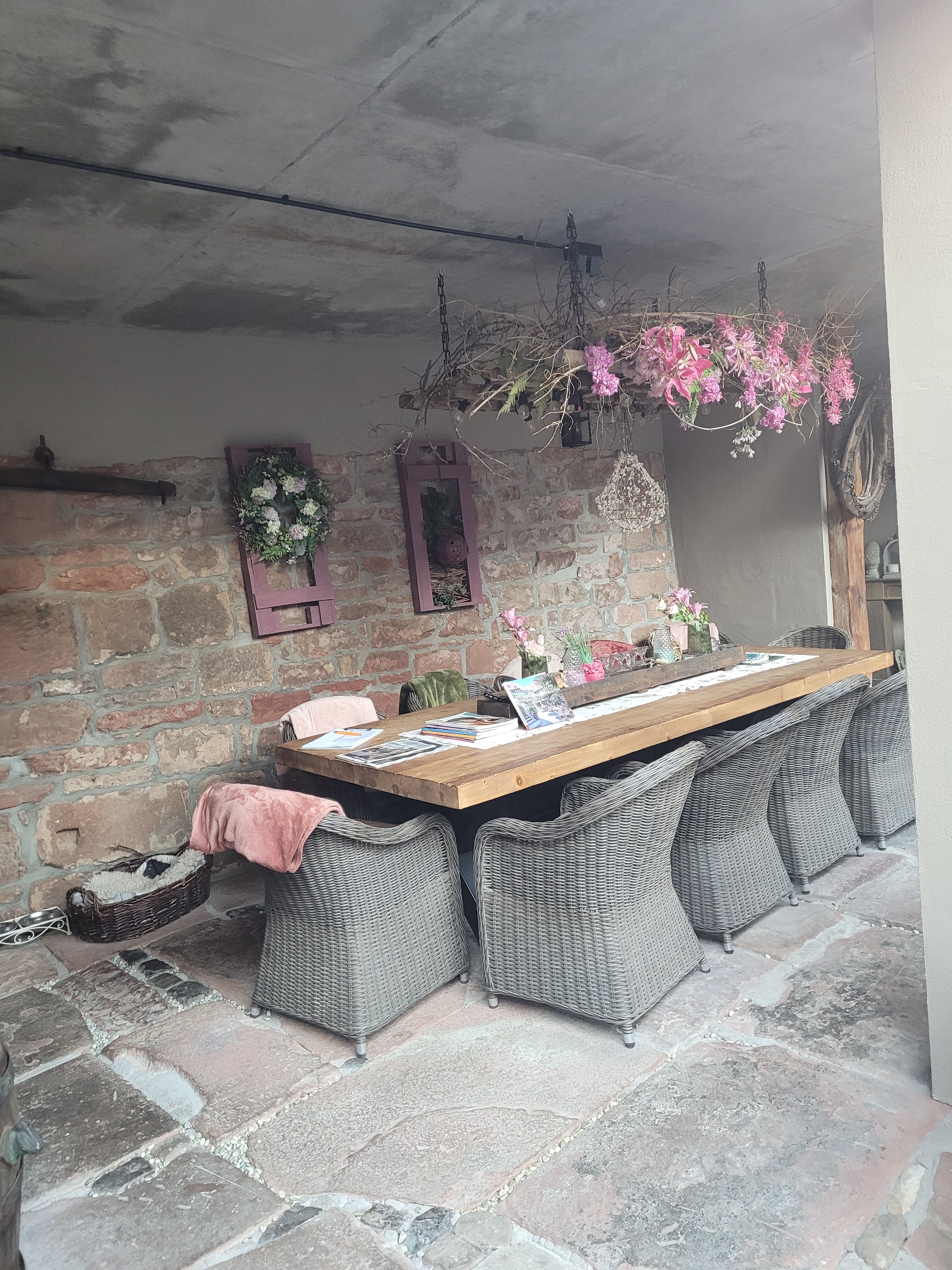 Gästehaus Hofgarten Rosa-浴室