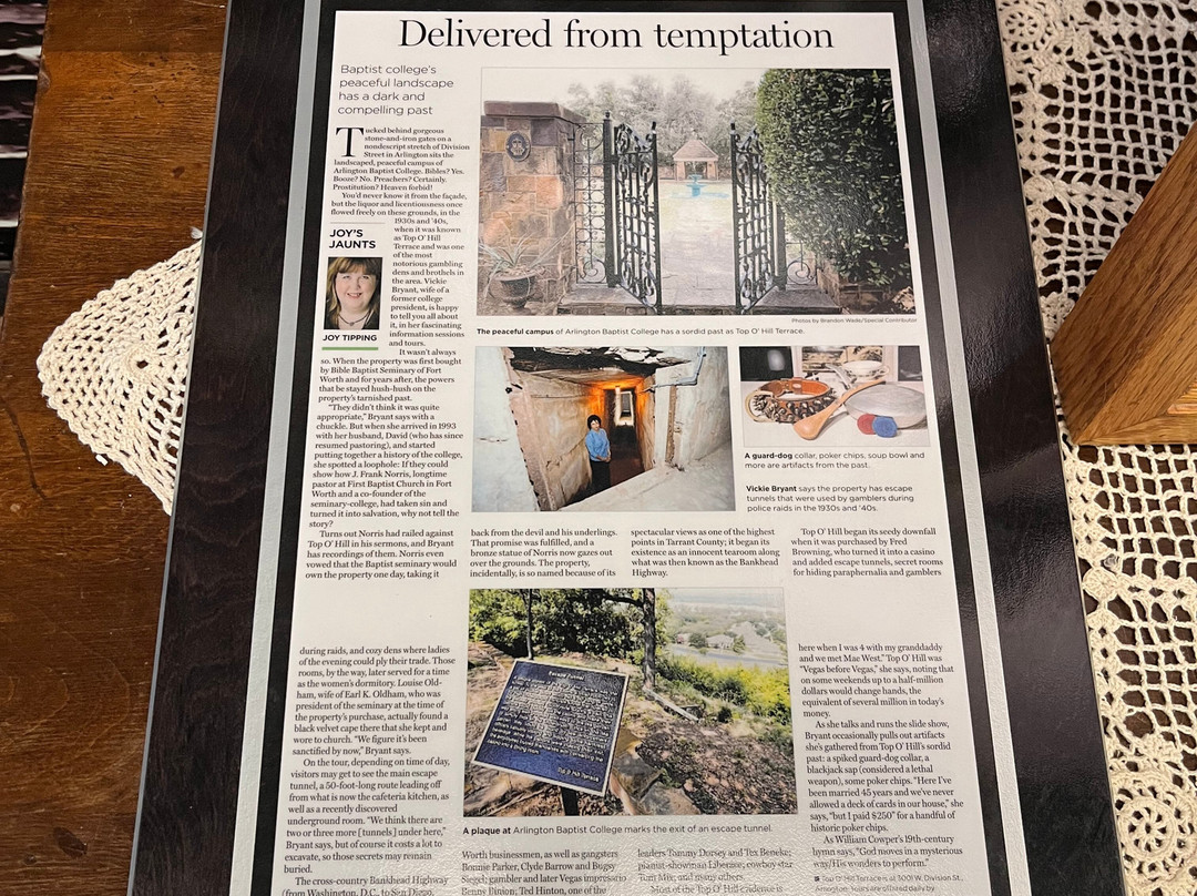 Top O' Hill Terrace-阿灵顿必去景点