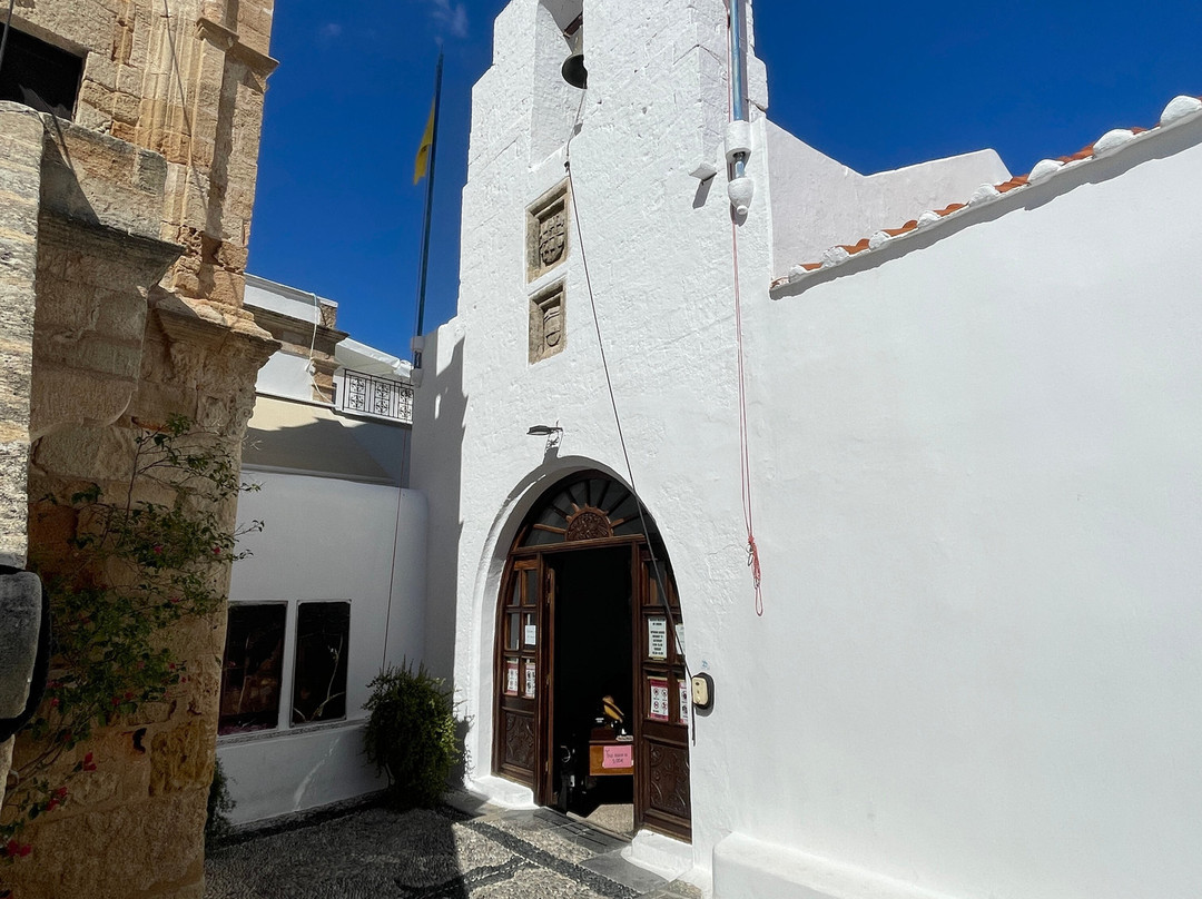 The Church of the Panagia-林多斯必去景点