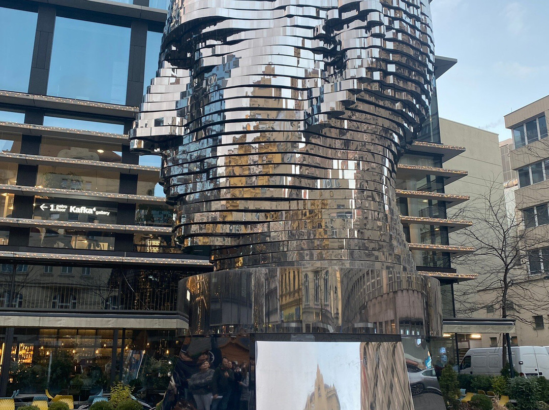 卡夫卡雕像-布拉格必去景点