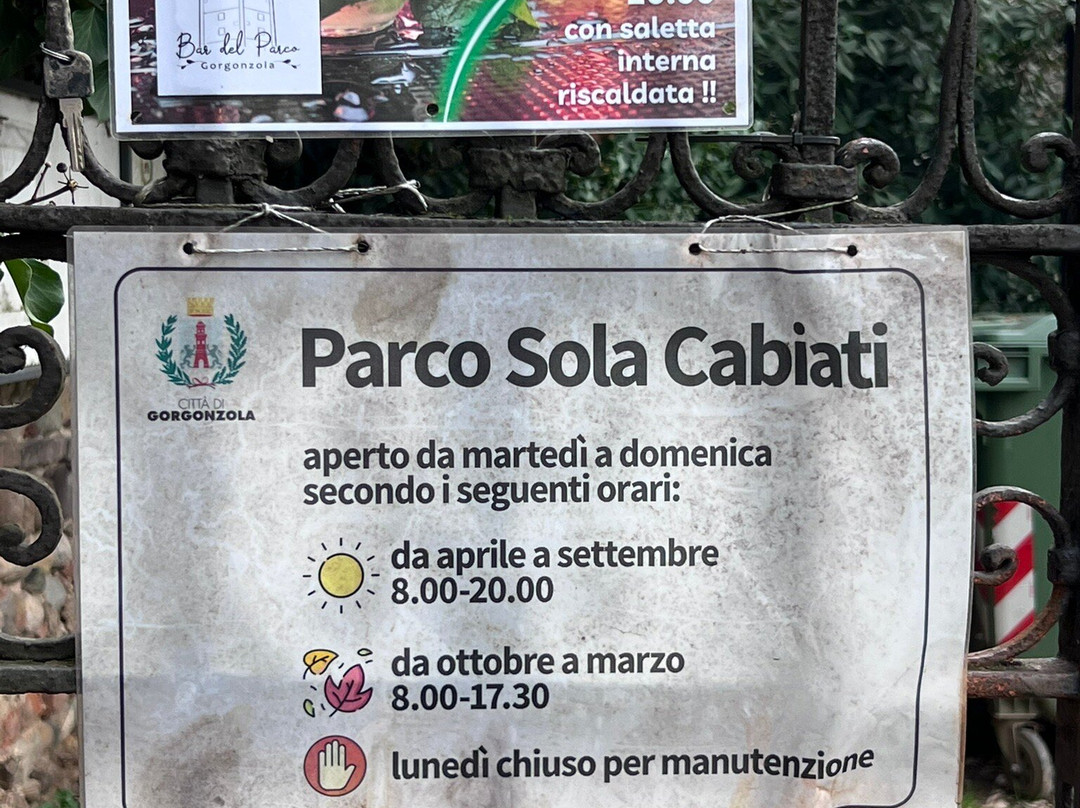 Parco Sola Cabiati-Gorgonzola必去景点