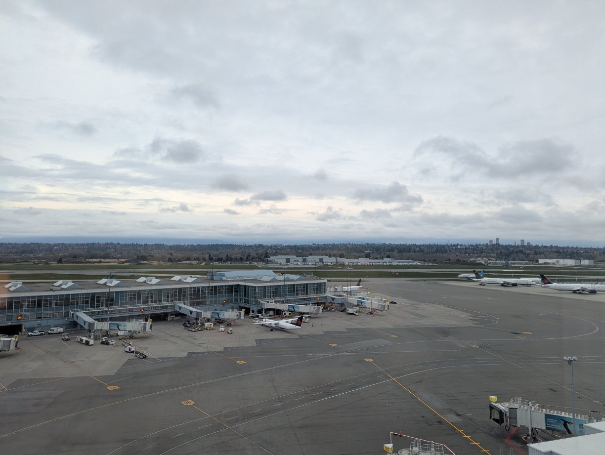 温哥华机场航站楼费尔蒙酒店-酒店景观