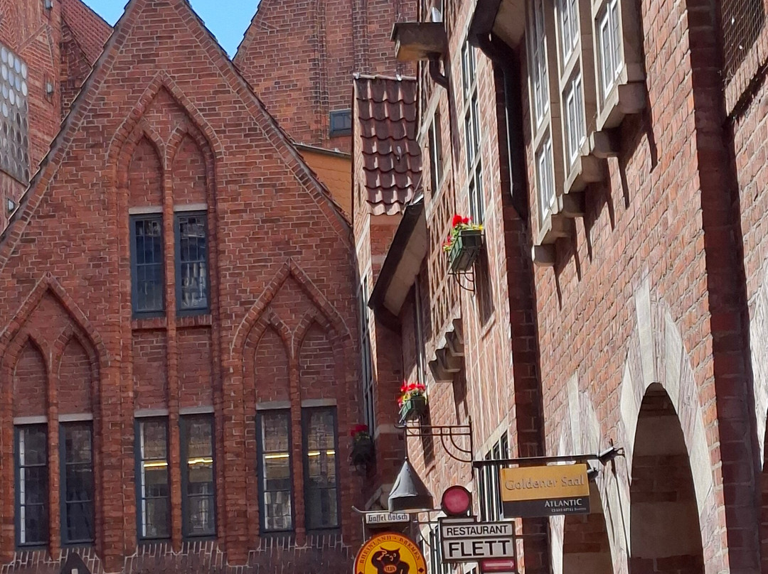 Böttcherstraße-不莱梅必去景点