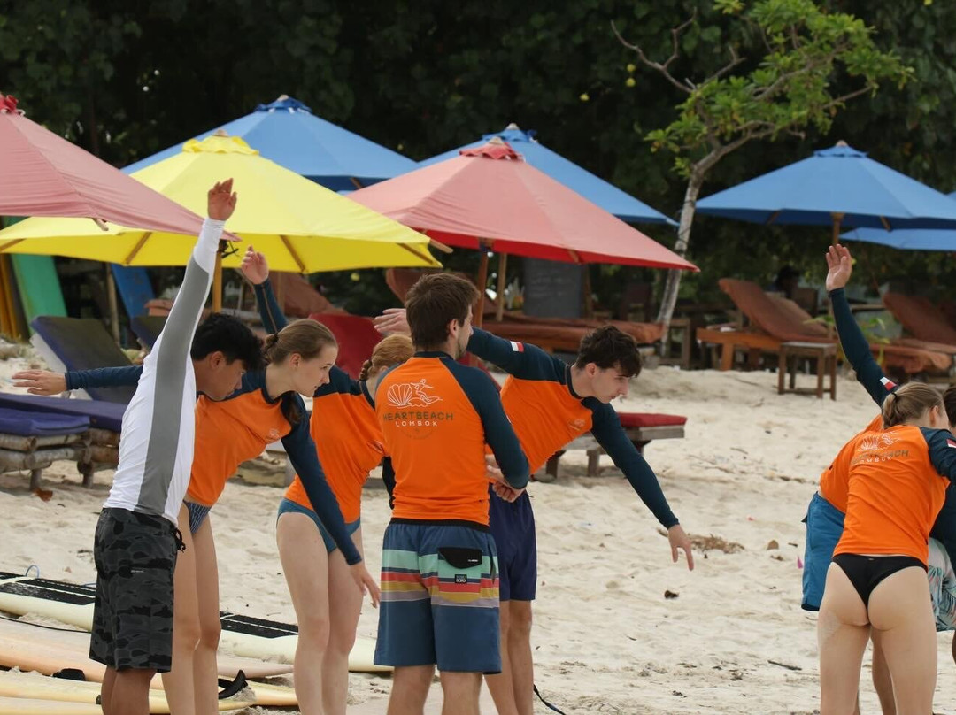 Heartbeach Lombok Surf Academy-Kuta必去景点