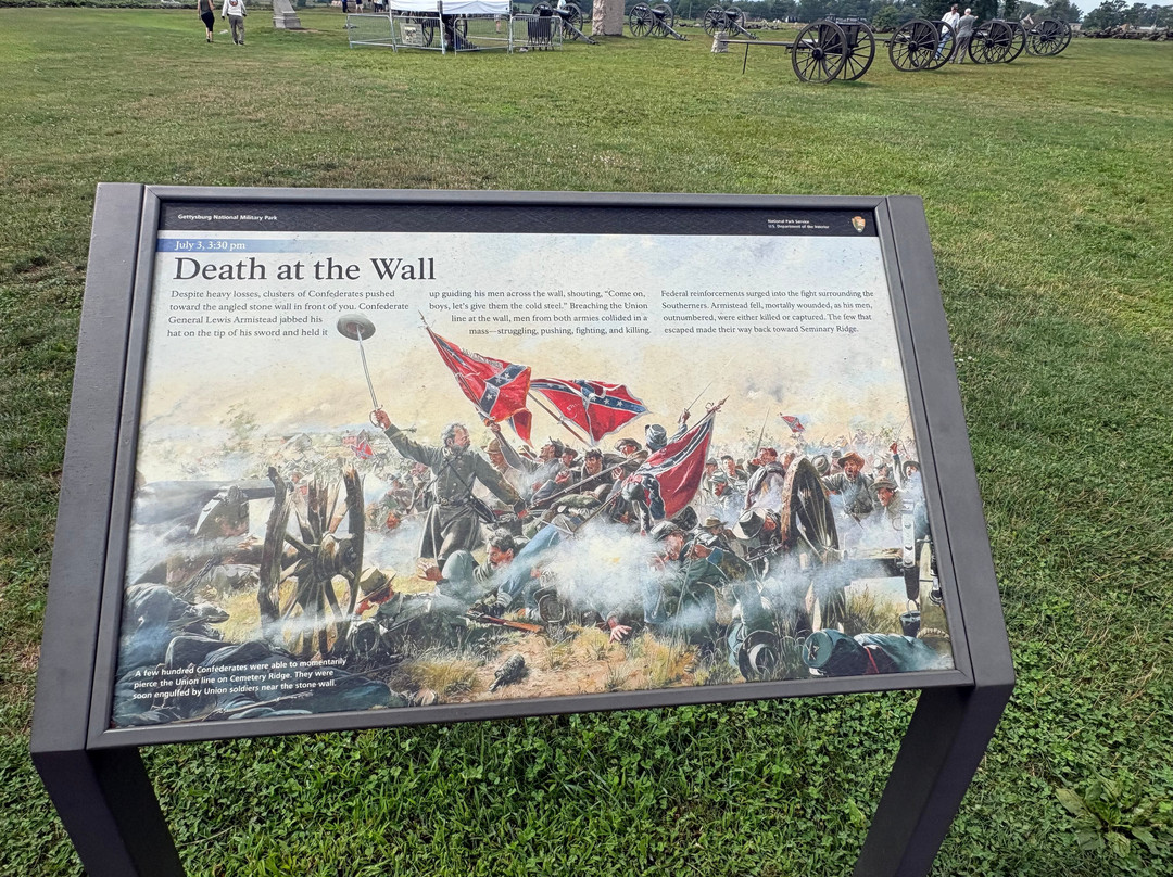 High Water Mark of the Rebellion Monument-葛底斯堡必去景点