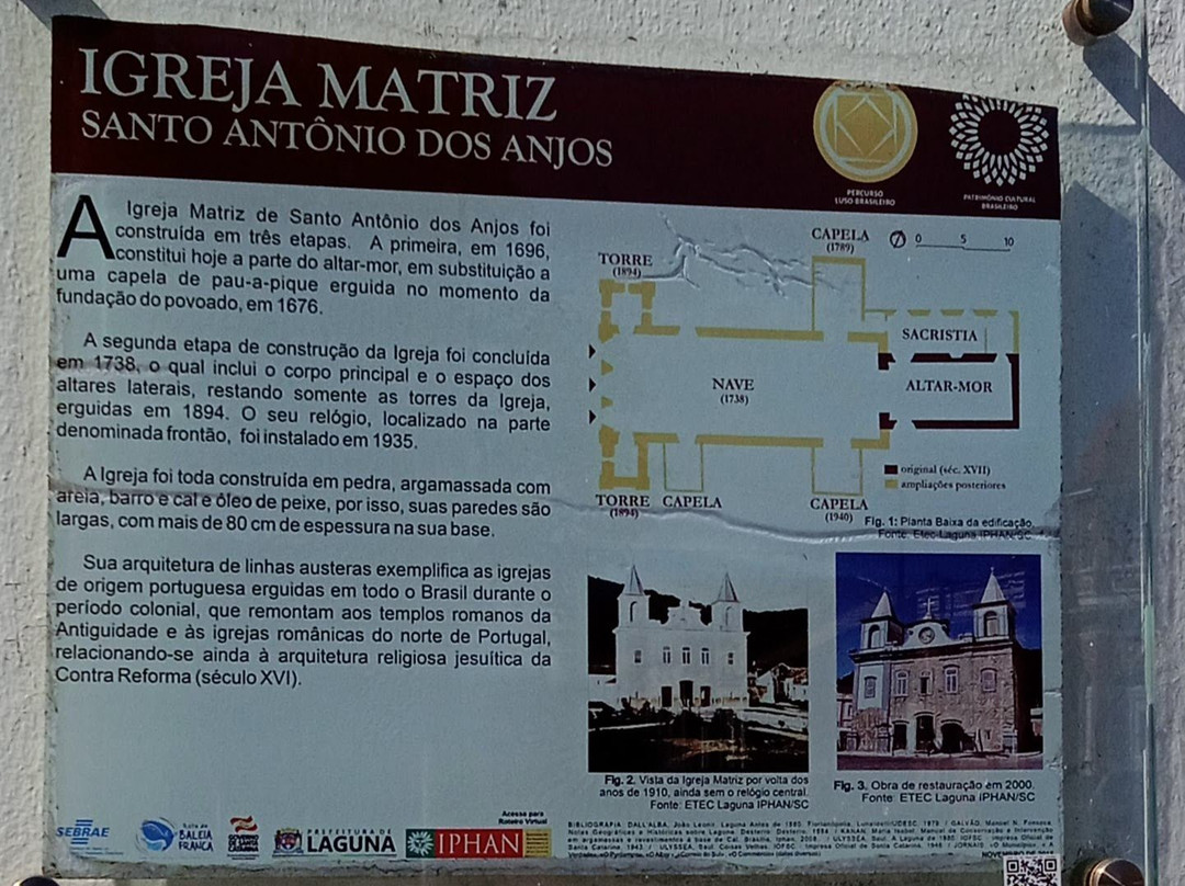 Igreja Matriz Santo Antonio Dos Anjos-Laguna必去景点