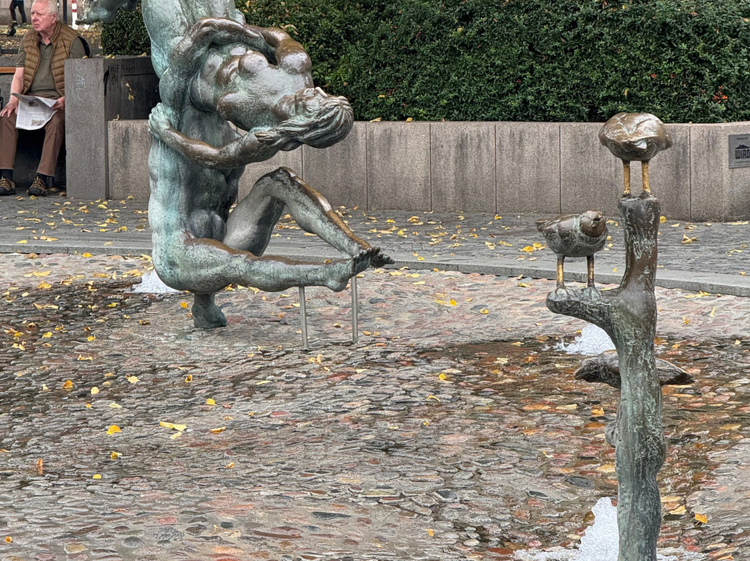 Brunnen der Lebensfreude-罗斯托克必去景点