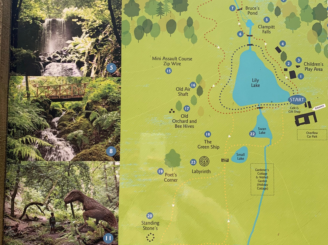 Canonteign Falls-Christow必去景点