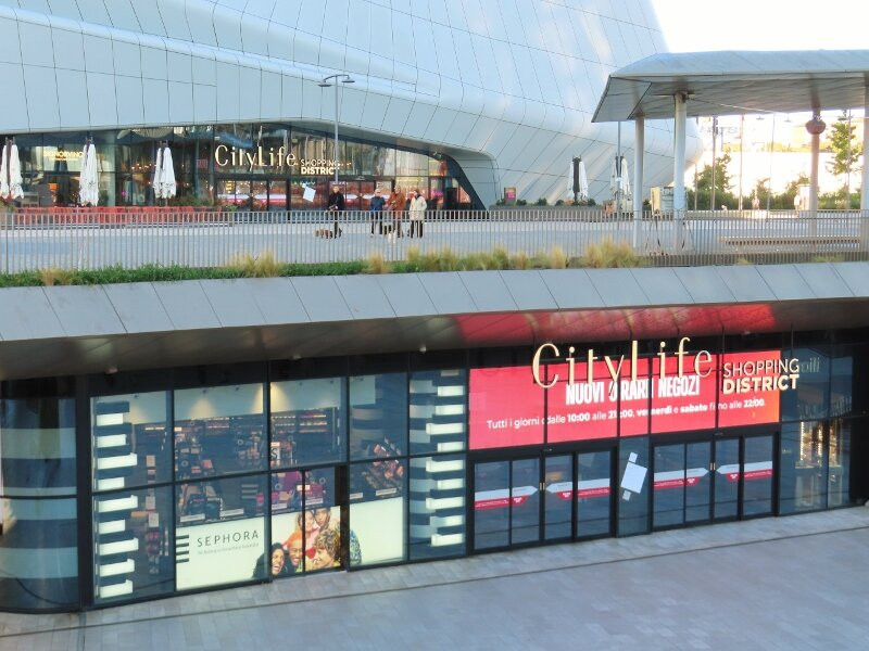 CityLife Shopping District-米兰必去景点