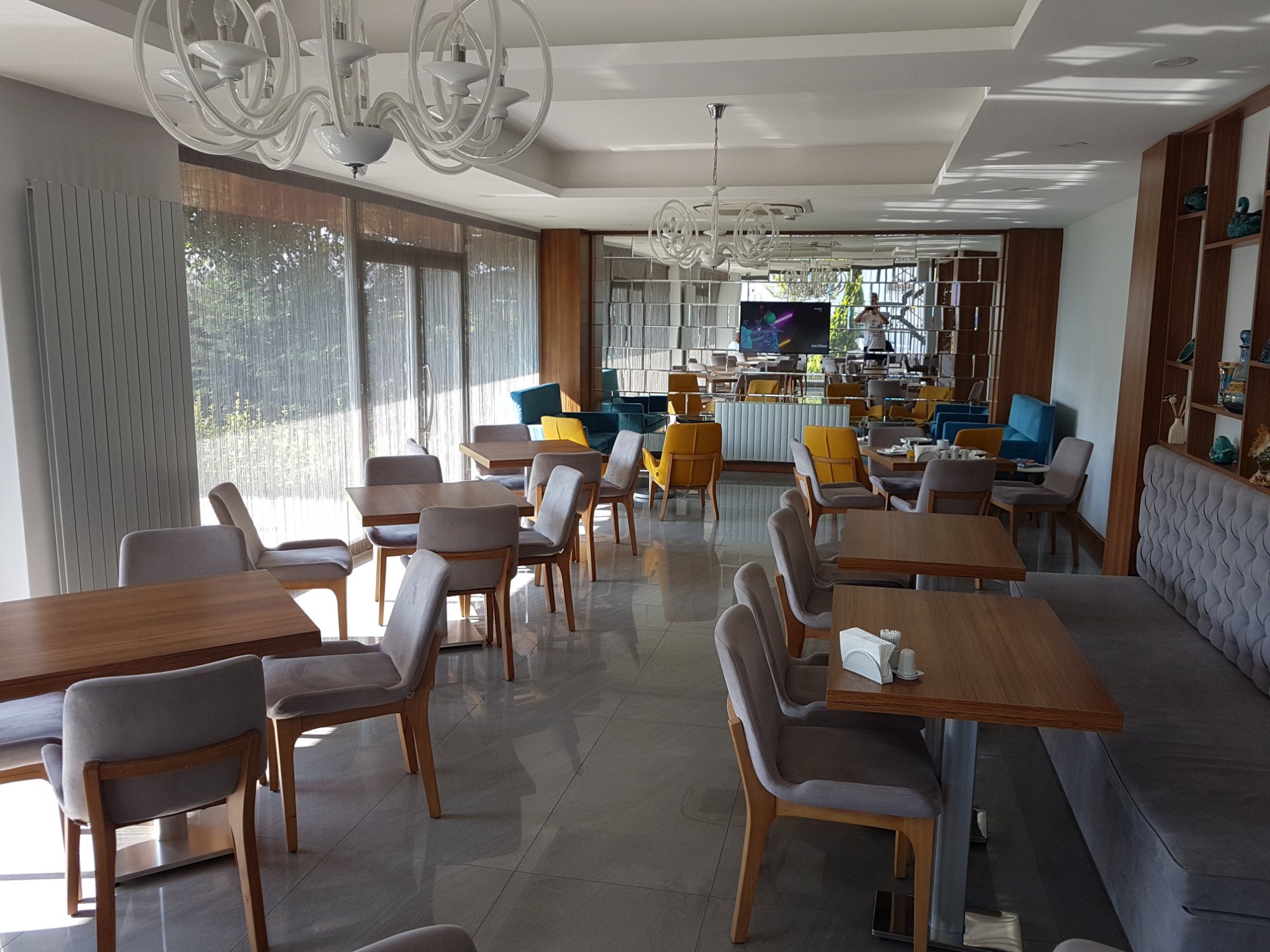 Business Palas Otel-餐饮