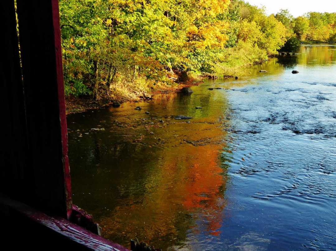 Pont couvert des Rivières-Notre-Dame-de-Stanbridge必去景点