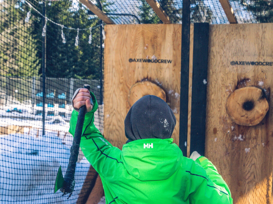Axewood Axe Throwing - Whistler-温哥华必去景点