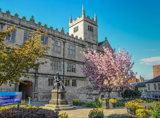 Shrewsbury Library-什鲁斯伯里必去景点