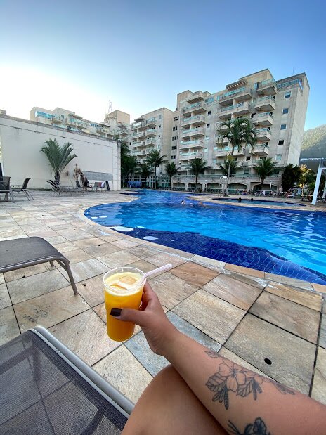 Hotel Porto Marina Rede Mont Blanc-泳池