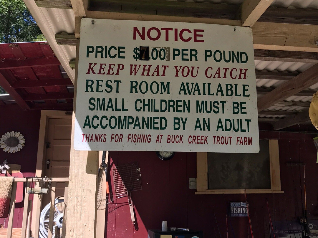 Buck Creek Trout Farm-Marion必去景点