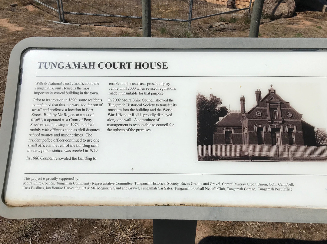 Tungamah Heritage Trail-Tungamah必去景点